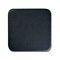 Dacasso Black Leatherette Square Coaster for Glass Tabletop AG-1051 - alternate 1